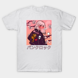 Punk Rocker Anime Pop Art T-Shirt